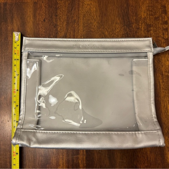 Monat Stylish Purple White Hair Brush Trio Combo Brush Round Brush zipper pouch - Picture 9 of 9